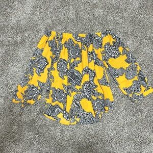 Express Off-Shoulder Floral Top